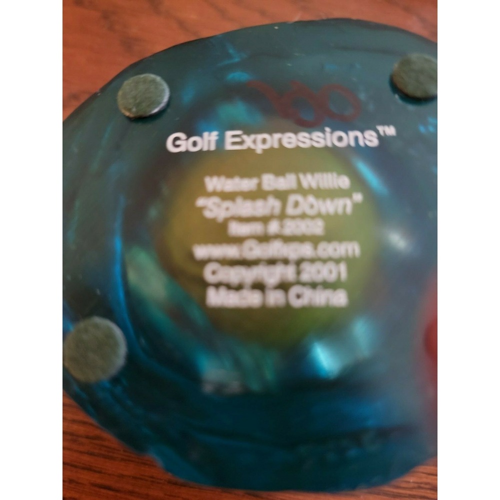Golf Expressions Water Ball Willie Novelty Golf Ball‎ " Splash Down " #2002 - Picture 2 of 2